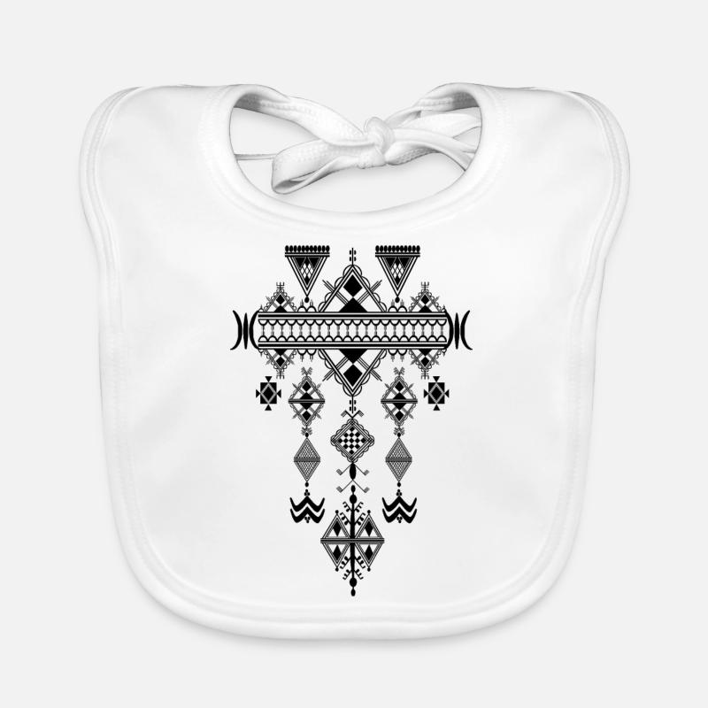 Berber motif. max format Organic Baby Bibs