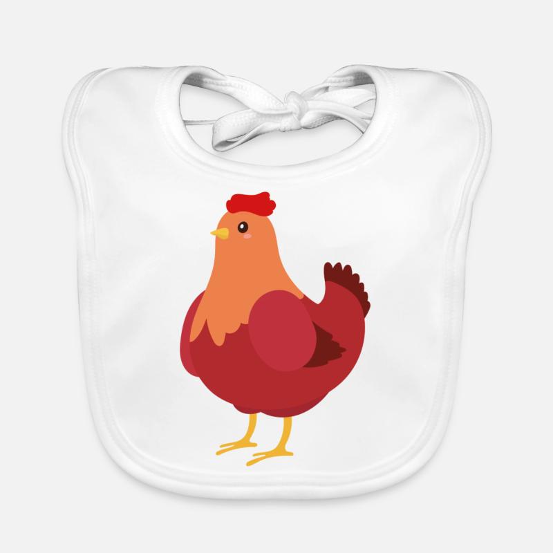 Hen Organic Baby Bibs