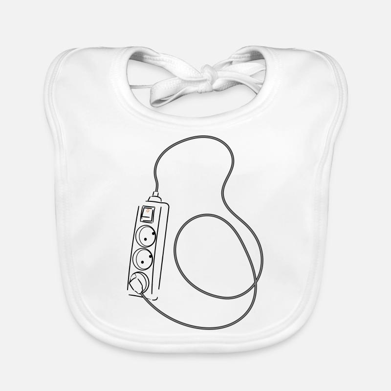 Perpetual motion sockets Organic Baby Bibs