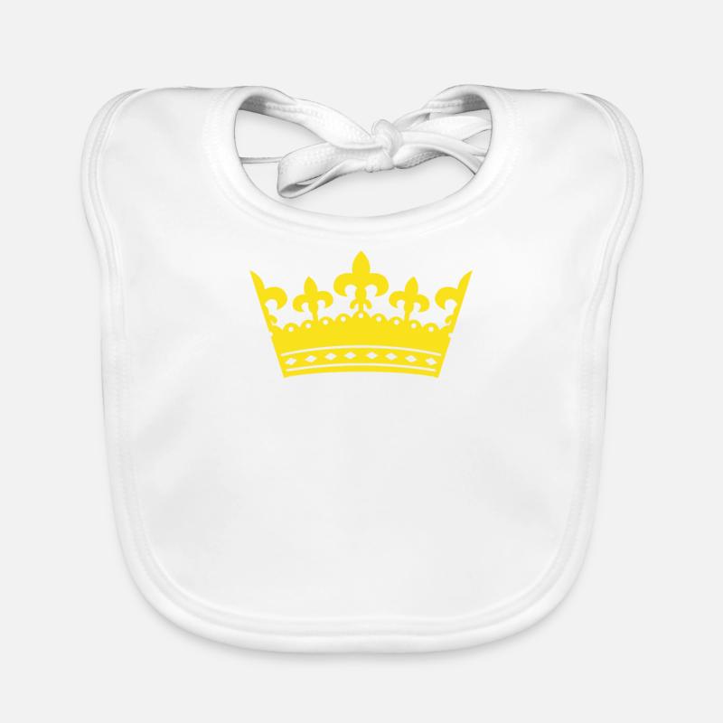 Pool king - billiards pool snooker player gift - Organic Baby Bibs - white