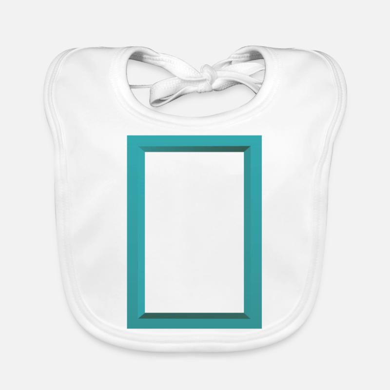 picture frame Organic Baby Bibs