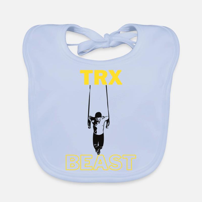 TRX Sport Geschenk Geschenkidee Workout Training Baby Bio-Lätzchen