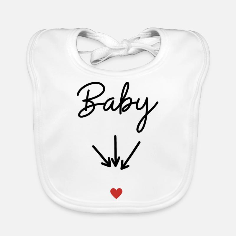 baby- idée cadeau maman enceinte Bavoir bio Bébé