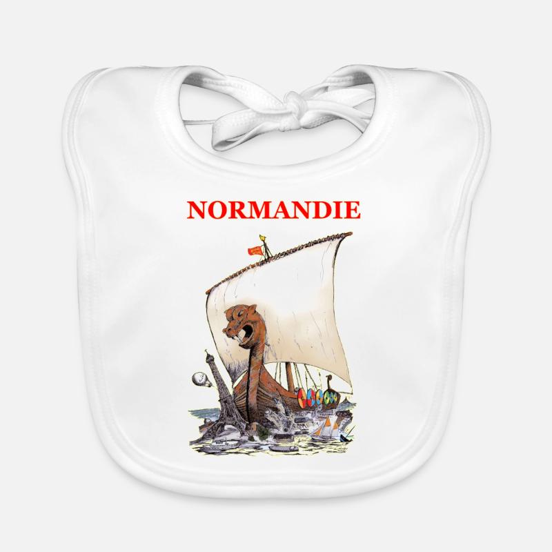 NORMANDY creation Louis RUNEMBERG © Adagp Organic Baby Bibs