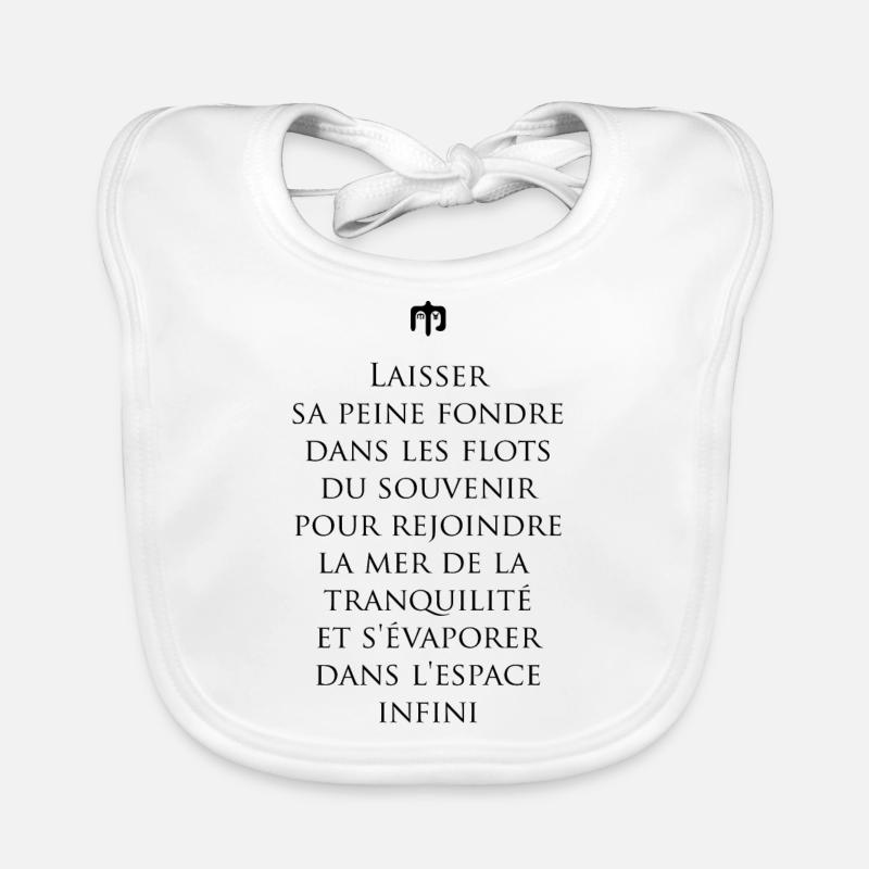 tranquilite Bavoir bio Bébé