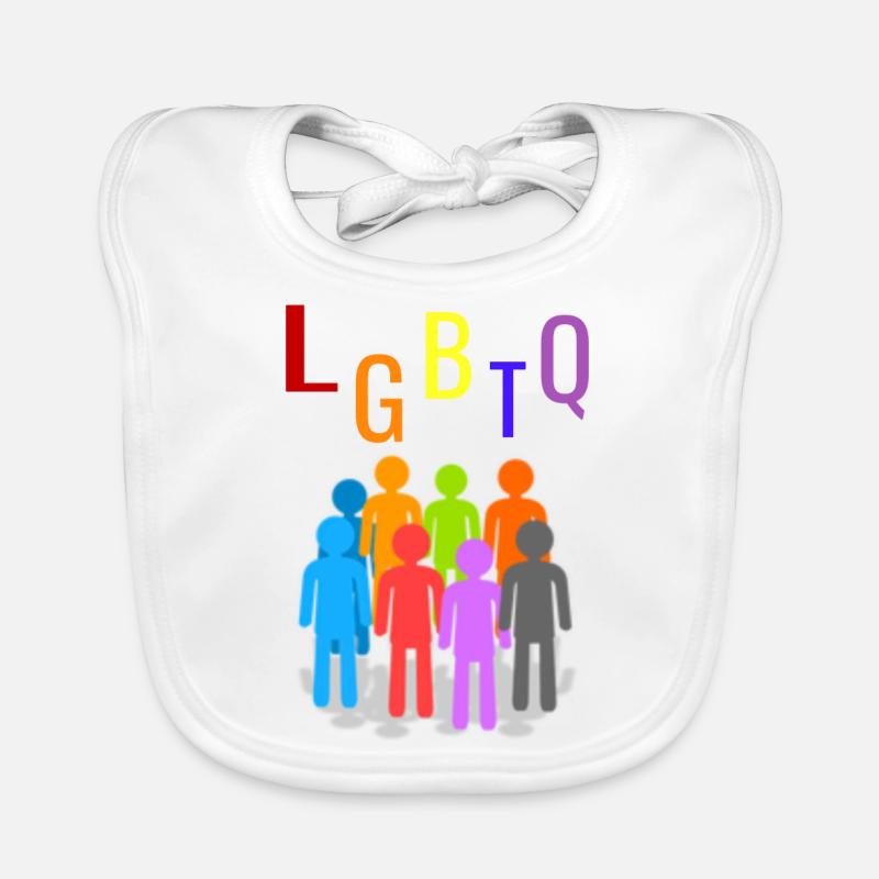 Les LGBTQ Bavoir bio Bébé
