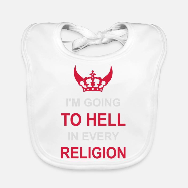 Going to Hell Organic Baby Bibs