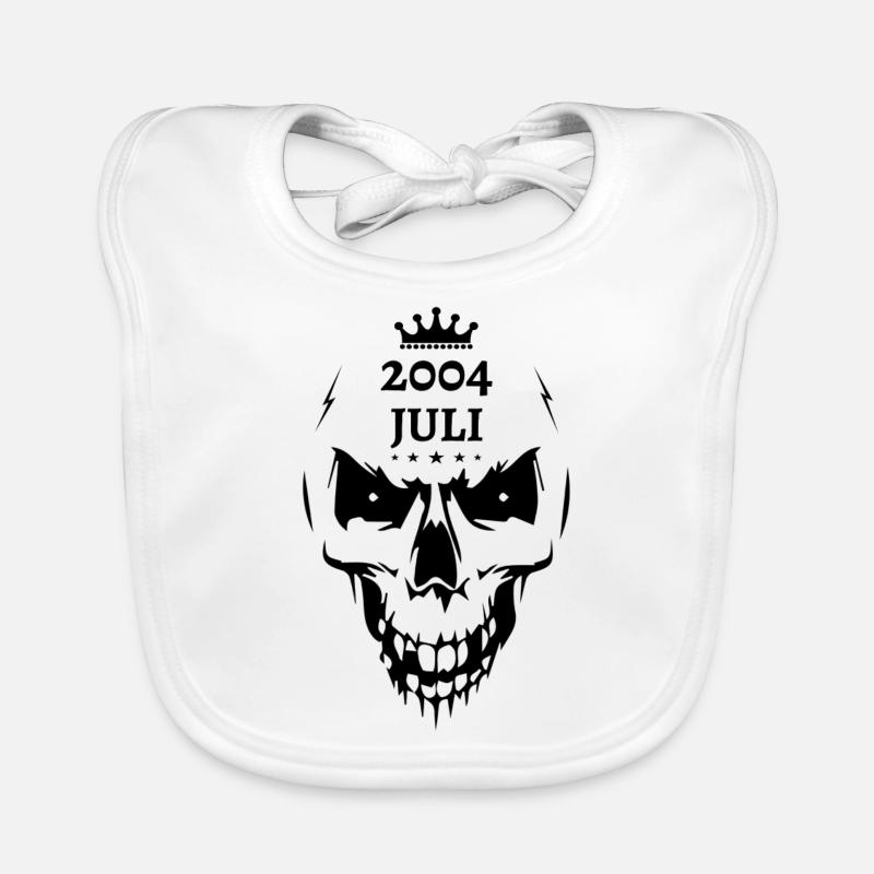 Juli 2004 Totenkopf Baby Bio-Lätzchen