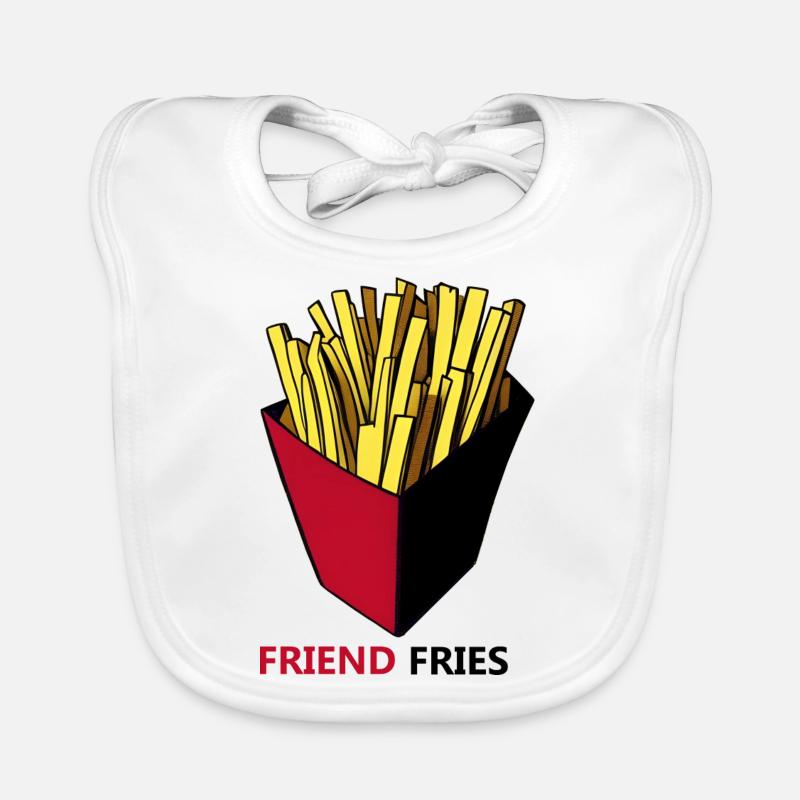 Frites Bavoir bio Bébé