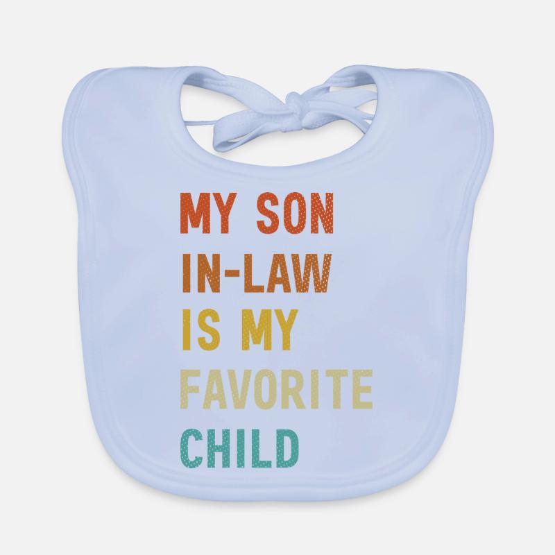 Mon gendre est ma belle-mère préférée Bavoir bio Bébé