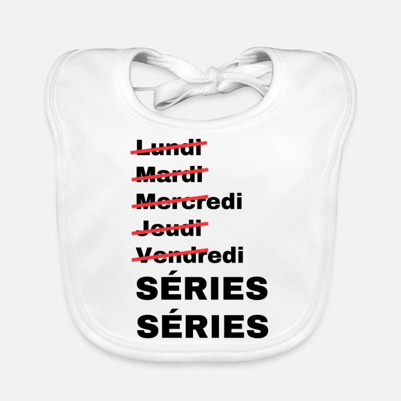 week-end séries Bavoir bio Bébé