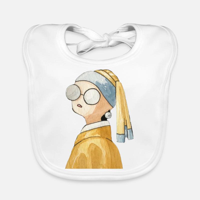 Arty Organic Baby Bibs