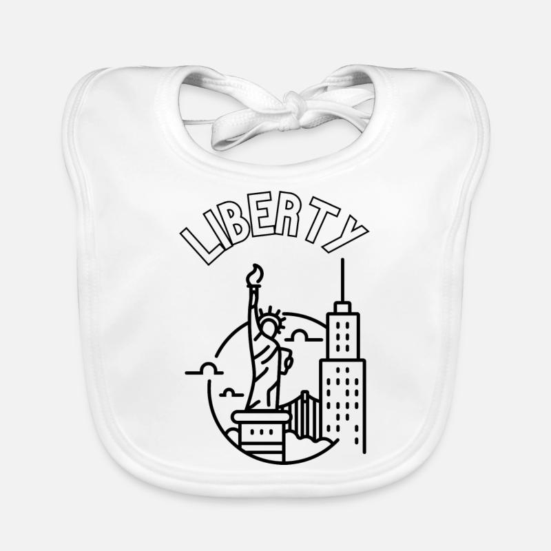 Liberté Bavoir bio Bébé