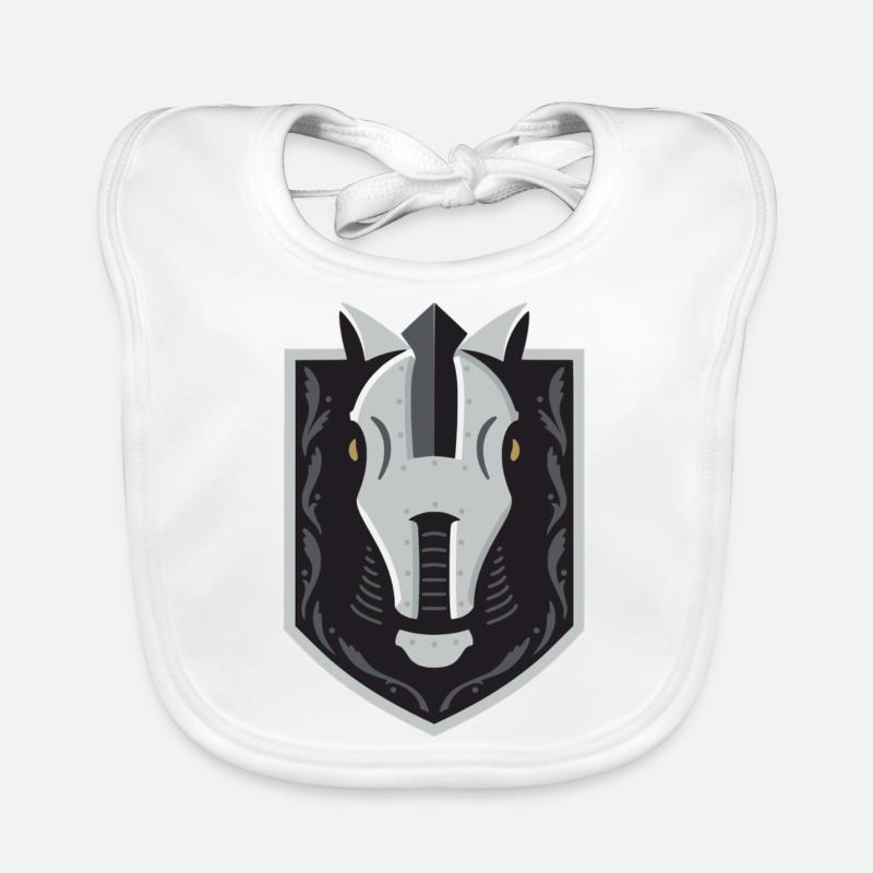 Cheval Bavoir bio Bébé
