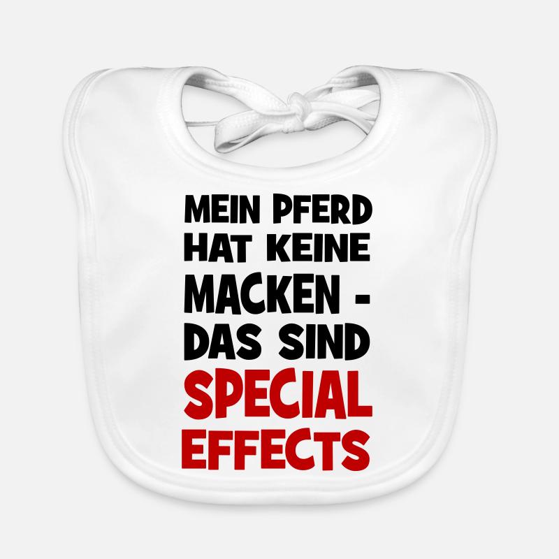 Pferd Baby Bio-Lätzchen