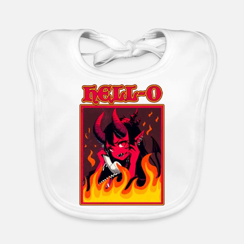 Hell-o Womens Hello I Am An Extrovert Funny Organic Baby Bibs