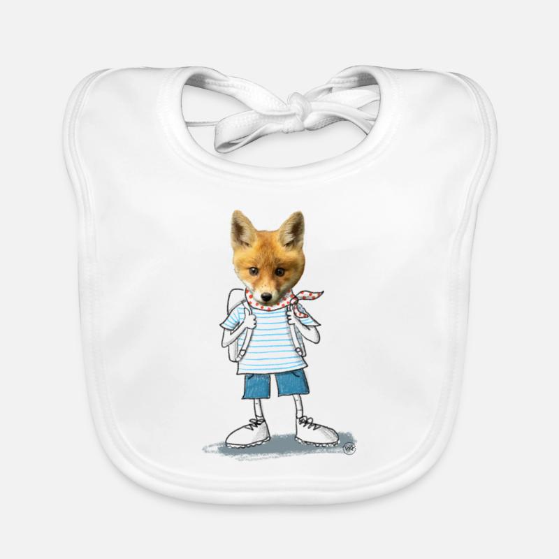 Fox Studentin Baby Bio-Lätzchen