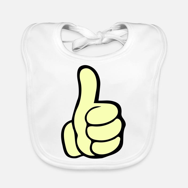 like hand Organic Baby Bibs