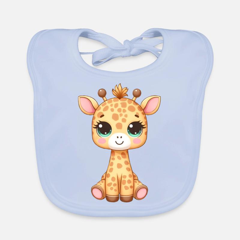 Bébé Girafe Bavoir bio Bébé