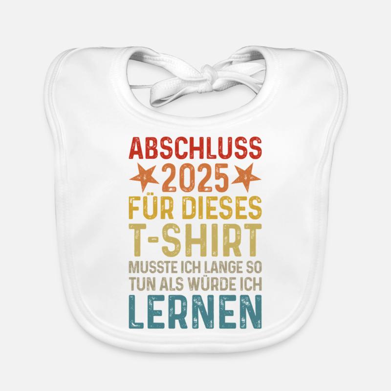 Abschluss 2025 Baby Bio-Lätzchen