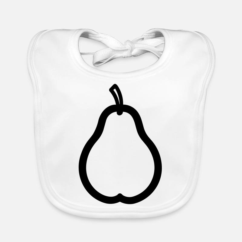 Birne Baby Bio-Lätzchen