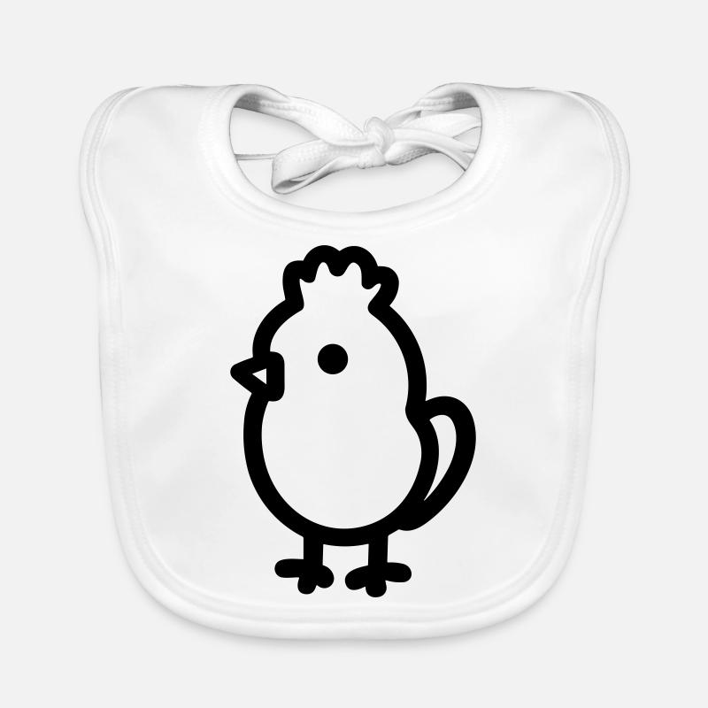 poussin Bavoir bio Bébé
