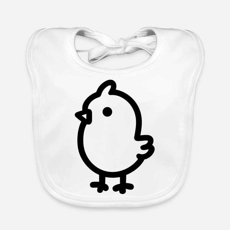 poussin Bavoir bio Bébé