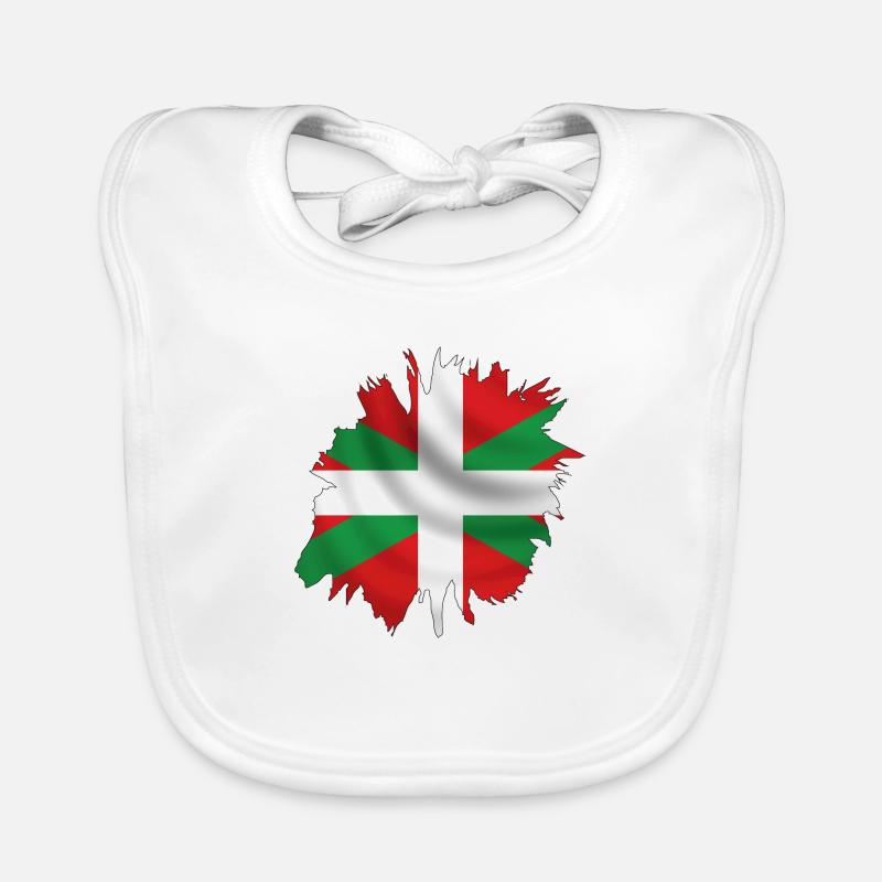 basque design Bavoir bio Bébé