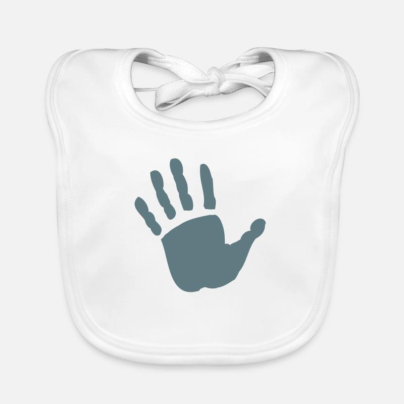 main Bavoir bio Bébé