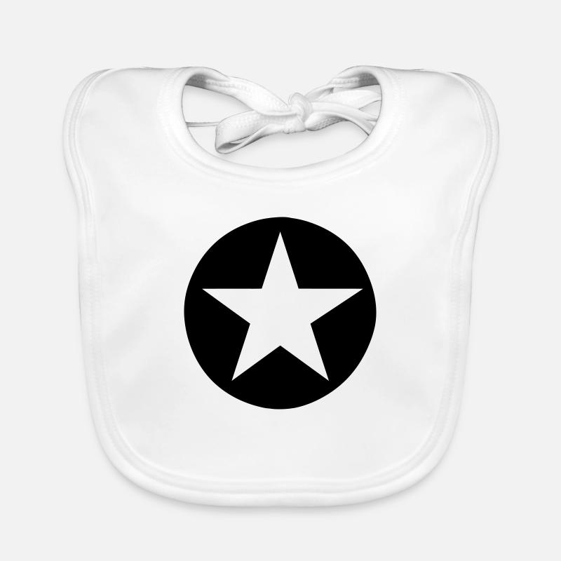 Stern Sternchen Baby Bio-Lätzchen