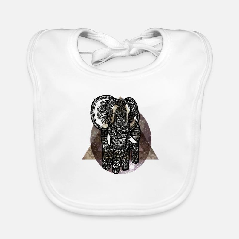 Elefant Baby Bio-Lätzchen