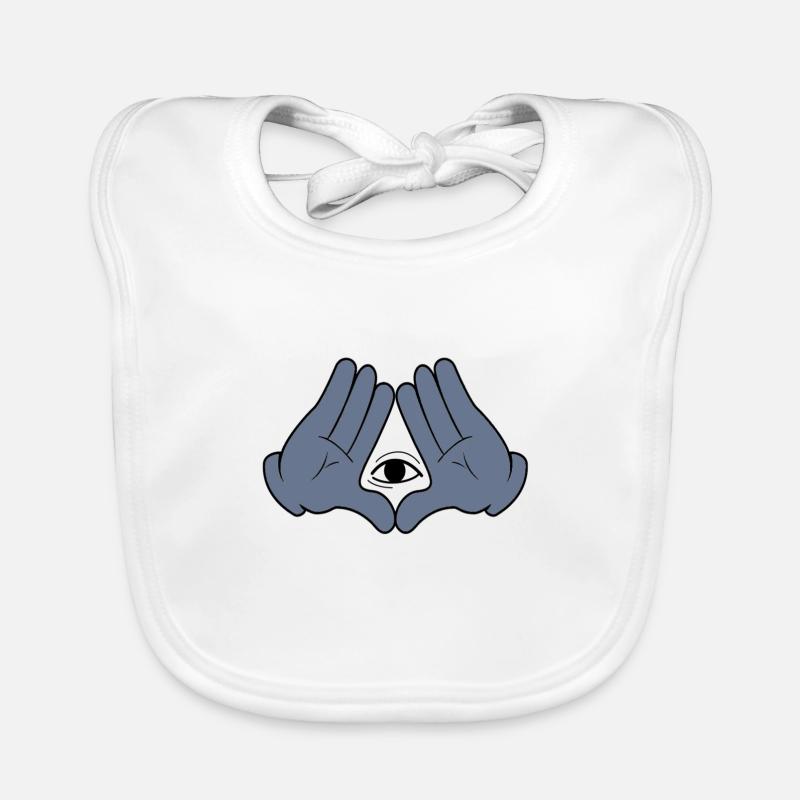 Illuminati.png Organic Baby Bibs