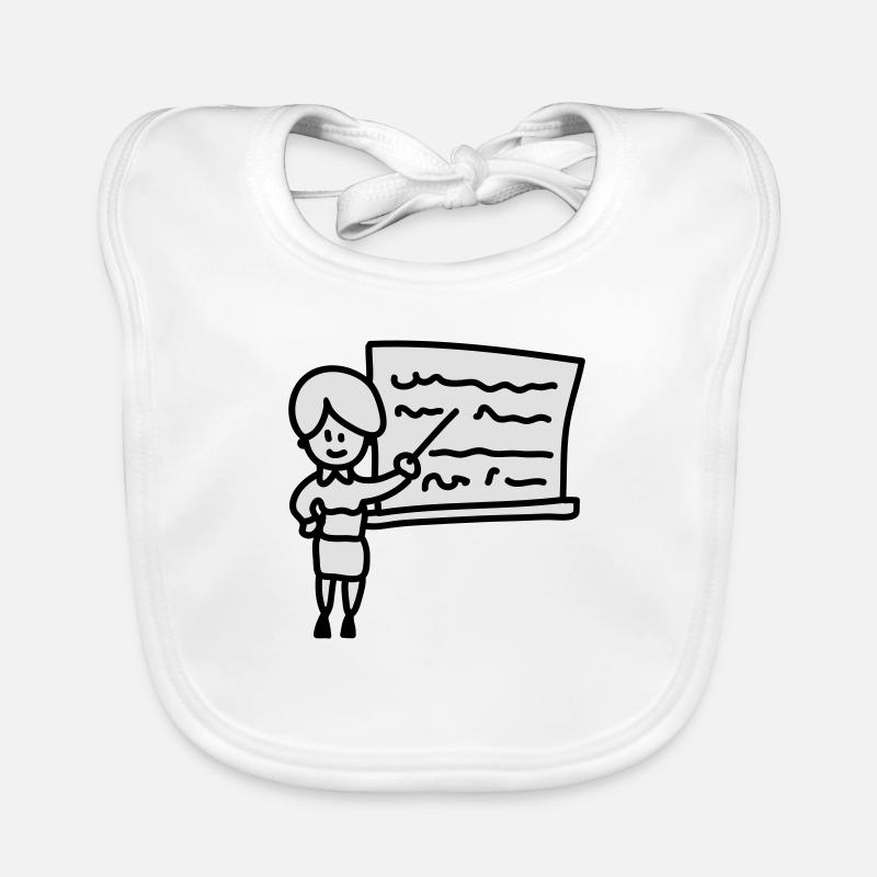 Lehrerin Baby Bio-Lätzchen