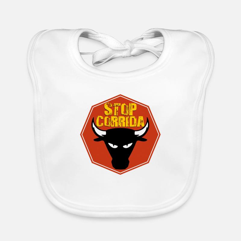 stop corrida Organic Baby Bibs