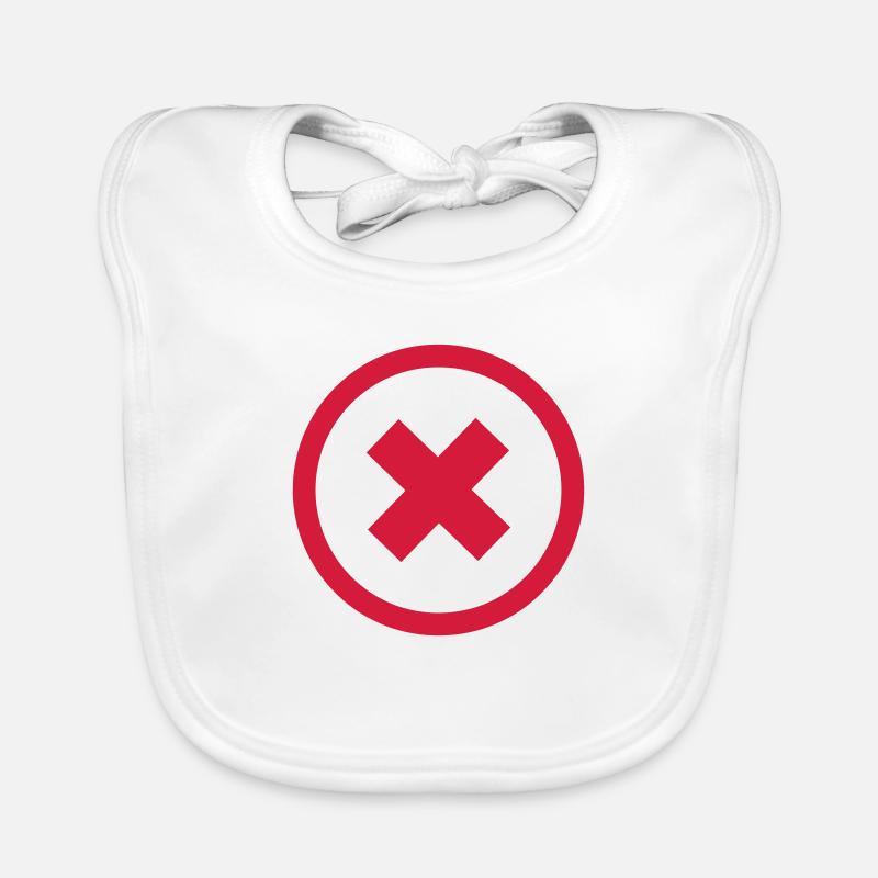 negativ_button Organic Baby Bibs