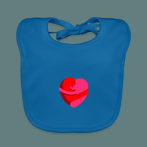 hearts hug - Bavaglino ecologico per neonato