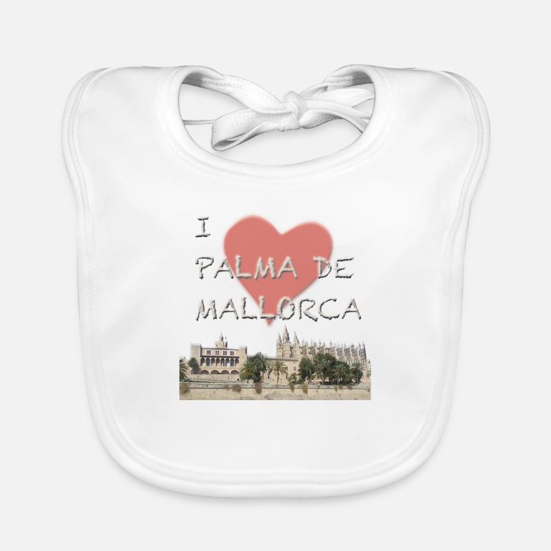 Palma de Mallorca Baby Bio-Lätzchen