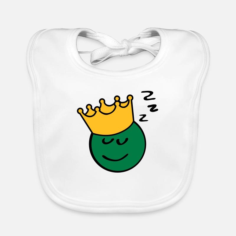 Erbsenkönig sleep Baby Bio-Lätzchen