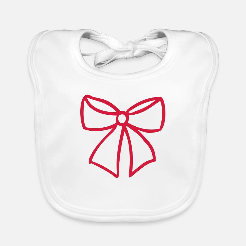 nœud cadeau Bavoir bio Bébé