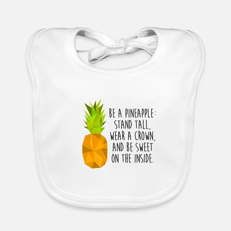 Ananas Baby Bio-Lätzchen