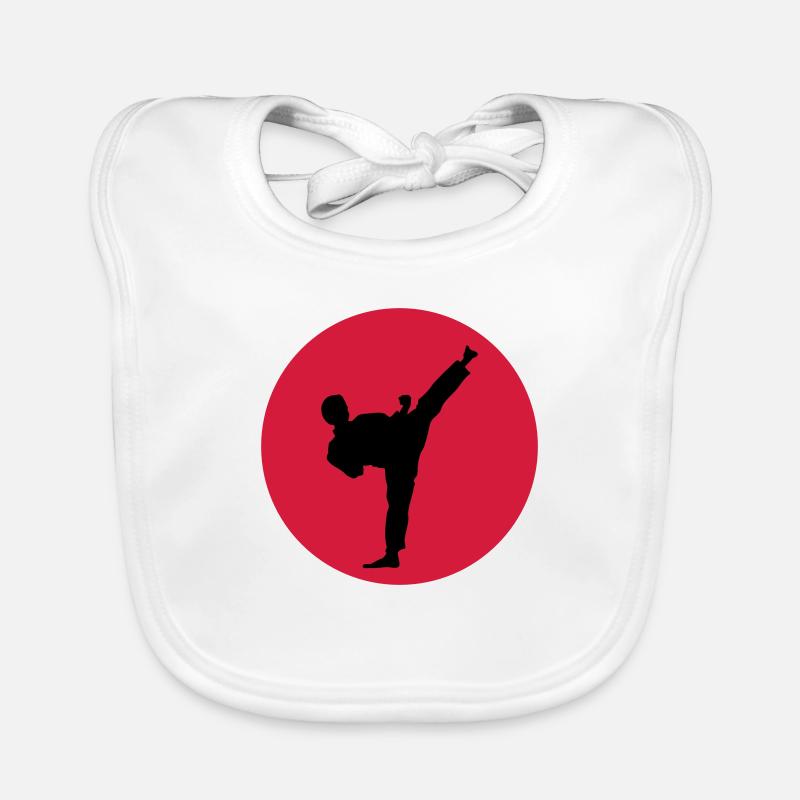 Kampfsport, Kick Baby Bio-Lätzchen