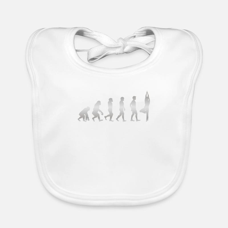 L'évolution humaine - DANCING Bavoir bio Bébé