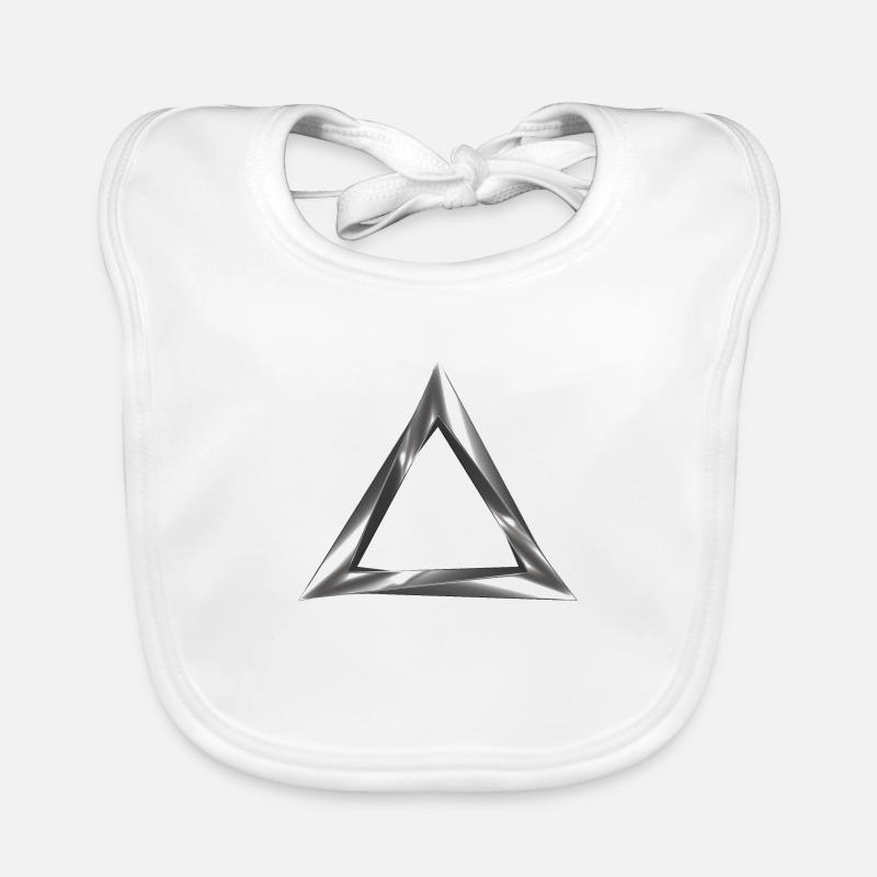 triangle impossible Bavoir bio Bébé