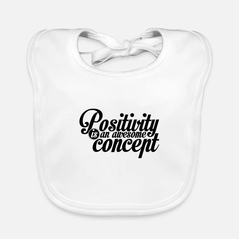 Positives Mindset Geschenk Baby Bio-Lätzchen