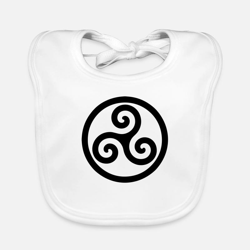 symbole celte Bavoir bio Bébé