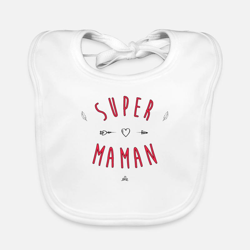 Super maman Bavoir bio Bébé