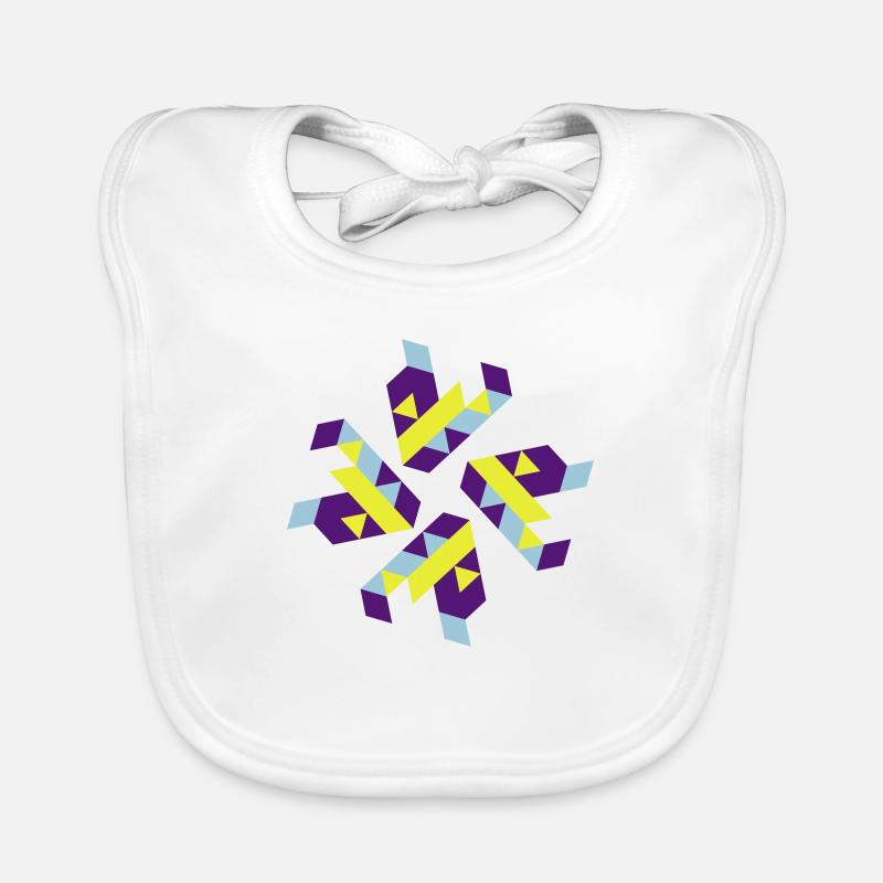 geometry Baby Bio-Lätzchen