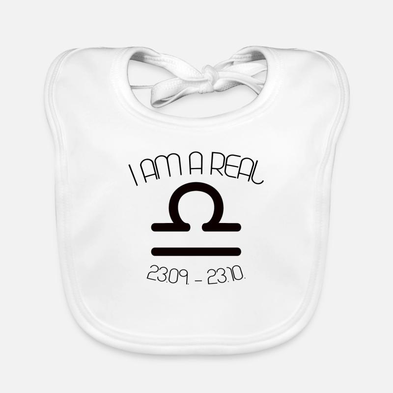 ZODIAC LIBRA Bavoir bio Bébé
