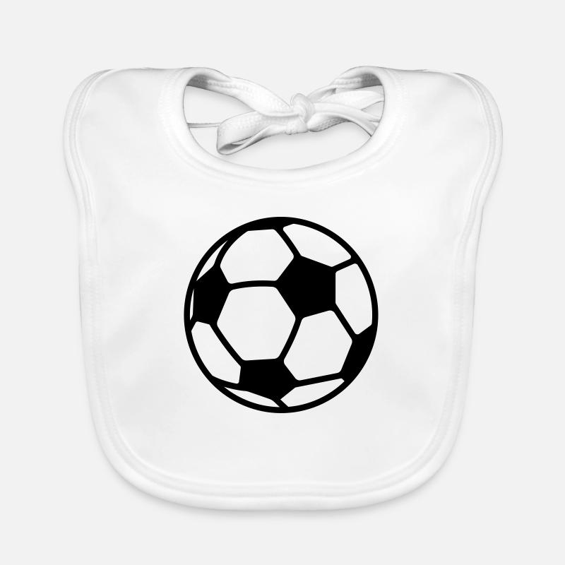 Soccer Organic Baby Bibs