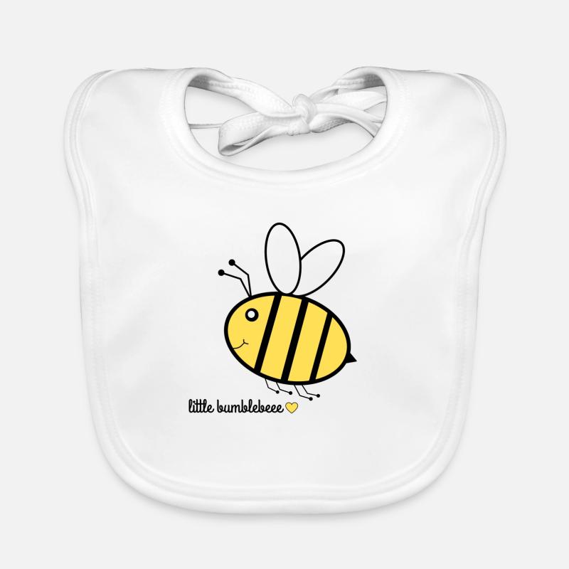 peu bumblebeee Bavoir bio Bébé